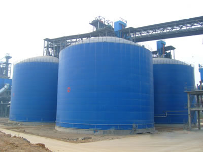 四平水泥钢板库改造