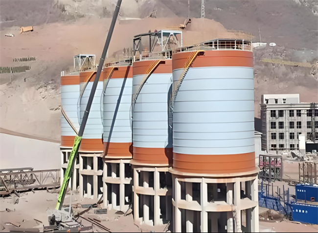 四平高架钢板仓